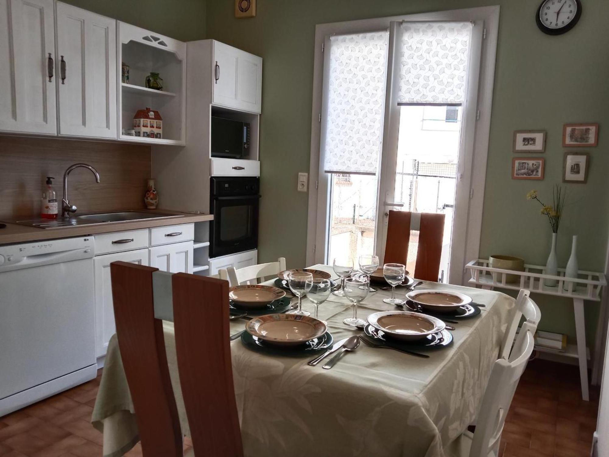 Maison Renovee Proche Vichy : 3 Chambres, Cour Fermee, Tout Inclus, Ideal Curistes Et Activites Naturelles - Fr-1-489-481 Bellerive-sur-Allier Zewnętrze zdjęcie